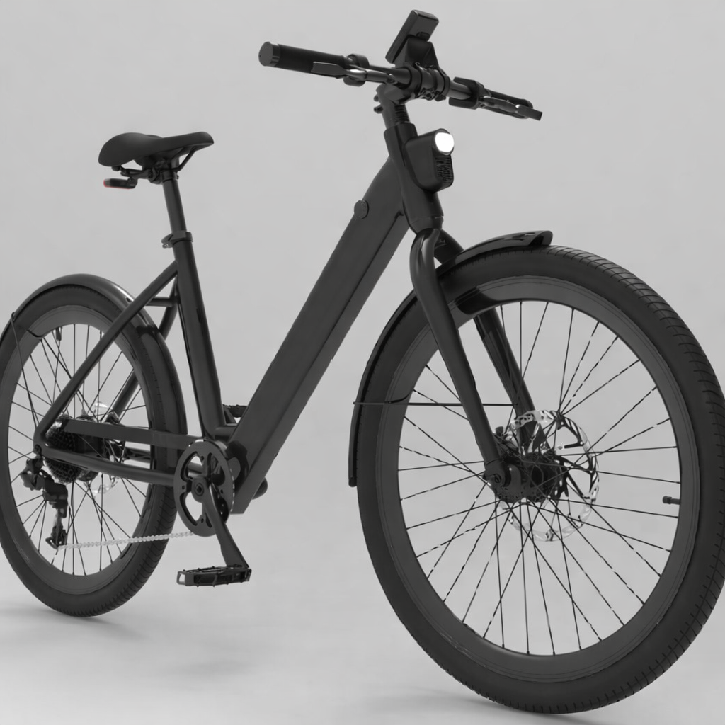Elegant Urban Step-Thru E-Bike